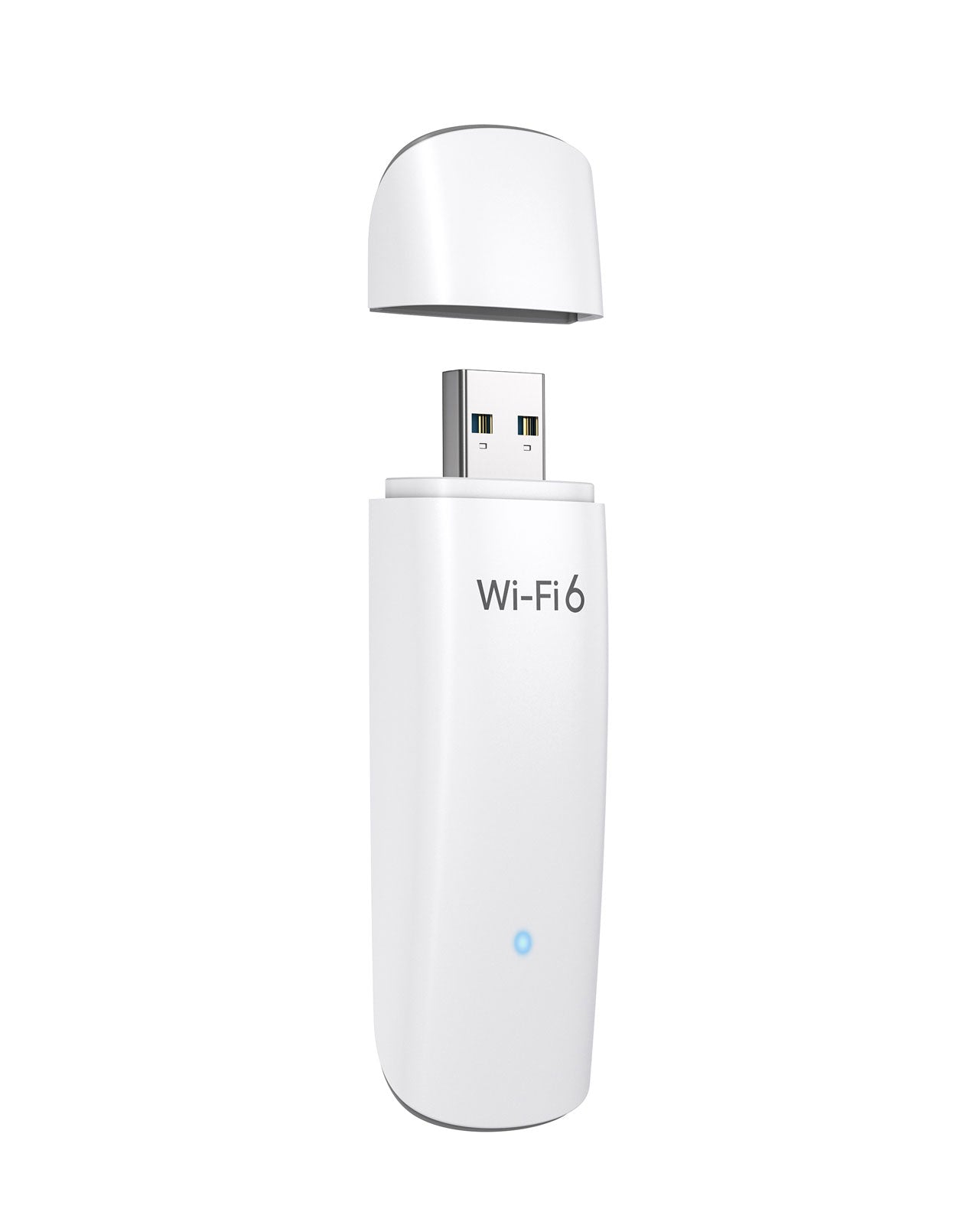 Dongle WiFi Adaptateur USB WiFi 6 pour PC, clé WiFi Double Bande